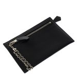 Porta-Cartao-Hermes-Couro-Preto