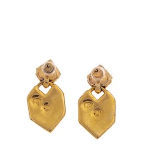 Brinco Swarovski Pendente Cristais Azuis e Transaparentes