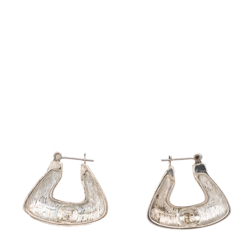 Brinco-Givenchy-Trapezio-Prateado