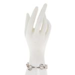 Pulseira-Swarovski-Circulos-Prateados-e-Cristais