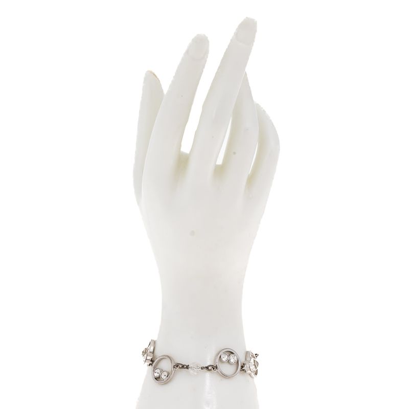 Pulseira-Swarovski-Circulos-Prateados-e-Cristais