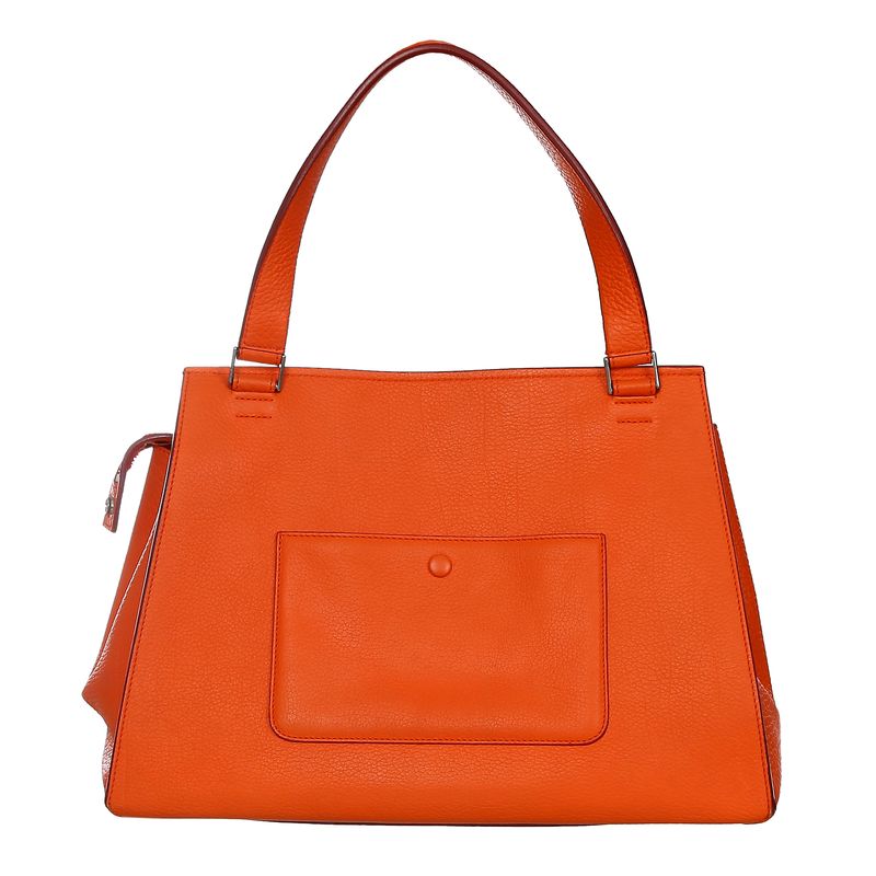 Bolsa-Celine-Edge-Couro-Laranja-
