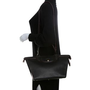 Bolsa Longchamp Couro Preto