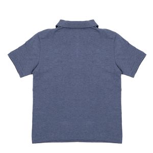 Blusa Polo Lacoste Infantil Azul