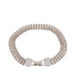 Pulseira-Swarovski-Prateada-Cristais