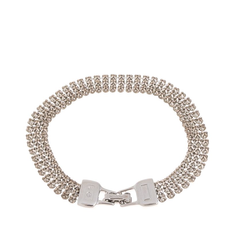 Pulseira-Swarovski-Prateada-Cristais