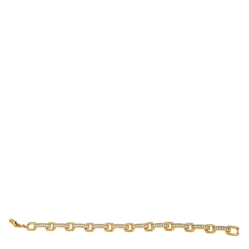 Pulseira-Swarovski-Elos-Dourada-e-Cristais