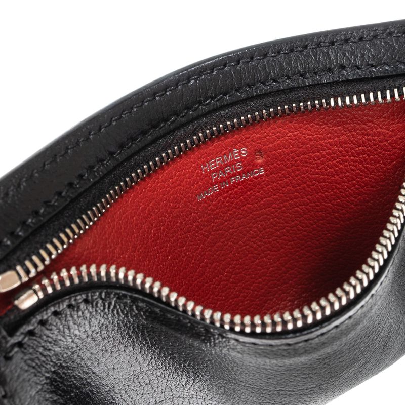 Porta-Cartao-Hermes-Couro-Preto
