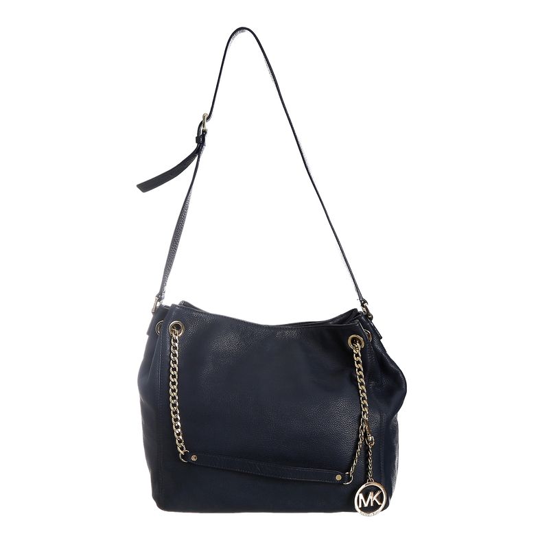 Bolsa-Michael-Kors-Correntes-e-Couro-Azul-Marinho-