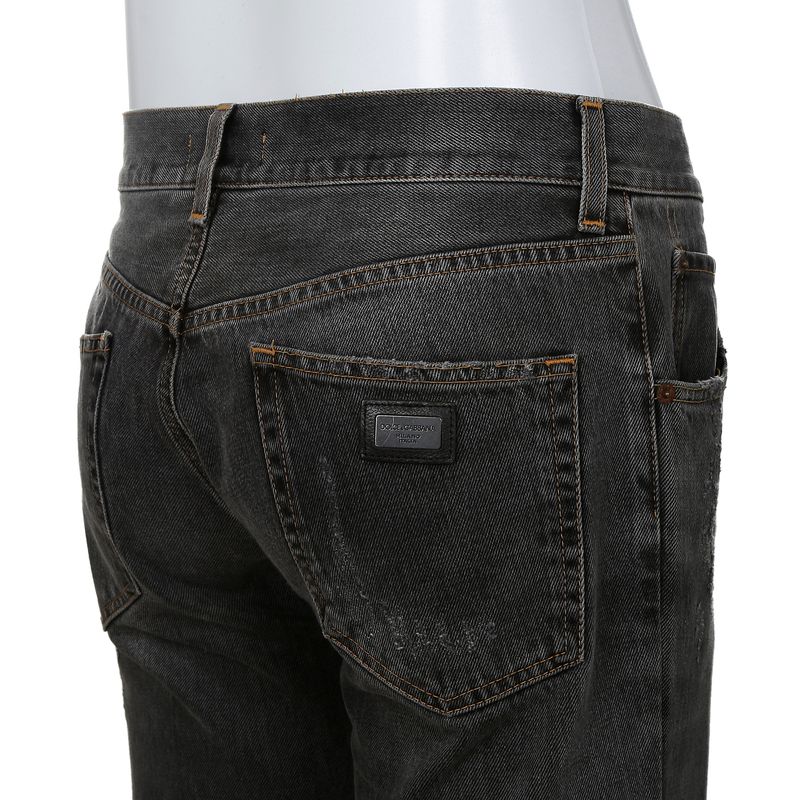 Calca-Jeans-Dolce---Gabbana-Cinza