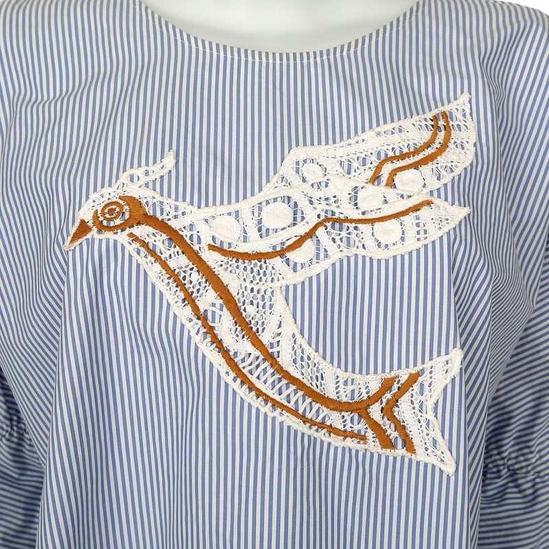 Blusa-Martha-Medeiros-Listrada-Bicolor-