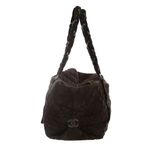 Bolsa-Chanel-Lady-Braid-Camurca-Marrom