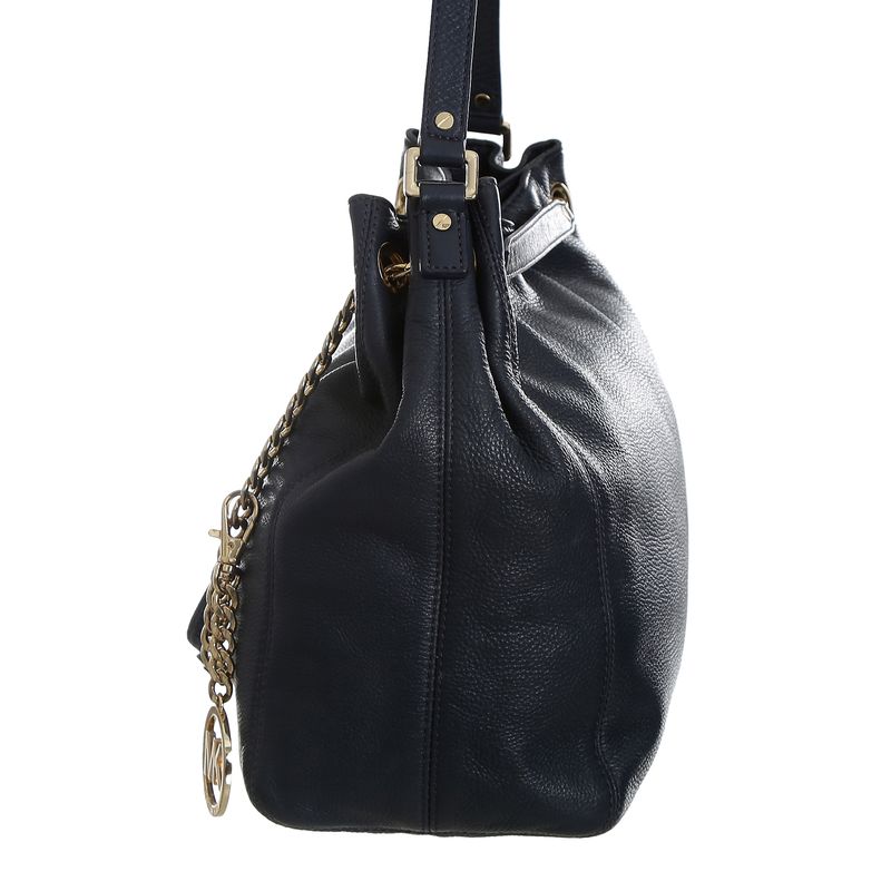 Bolsa-Michael-Kors-Correntes-e-Couro-Azul-Marinho-