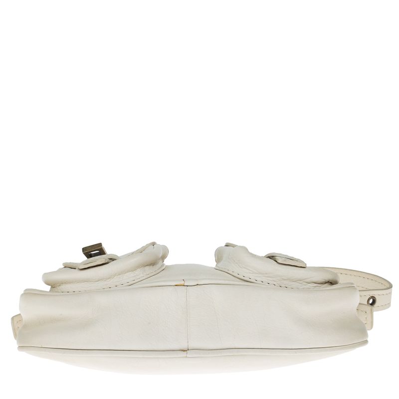 Bolsa-Marc-Jacobs-Baguette-Couro-Branca
