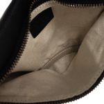 Pochete-Gucci-Logo-Couro-Preta