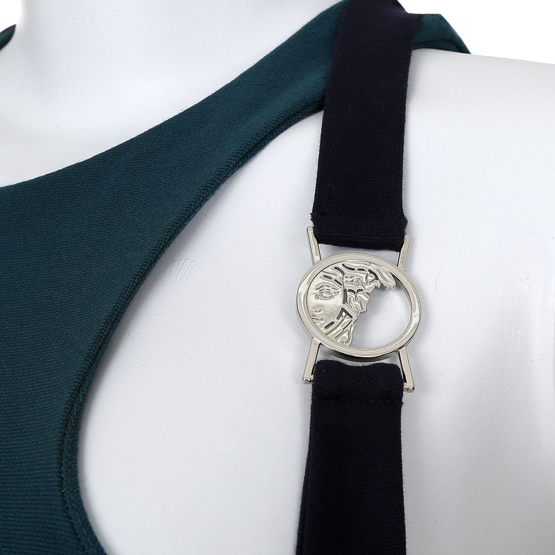 Vestido-Versace-Collection-Bicolor-