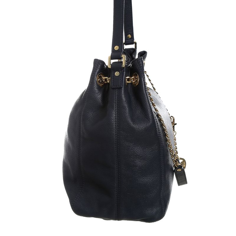 Bolsa-Michael-Kors-Correntes-e-Couro-Azul-Marinho-