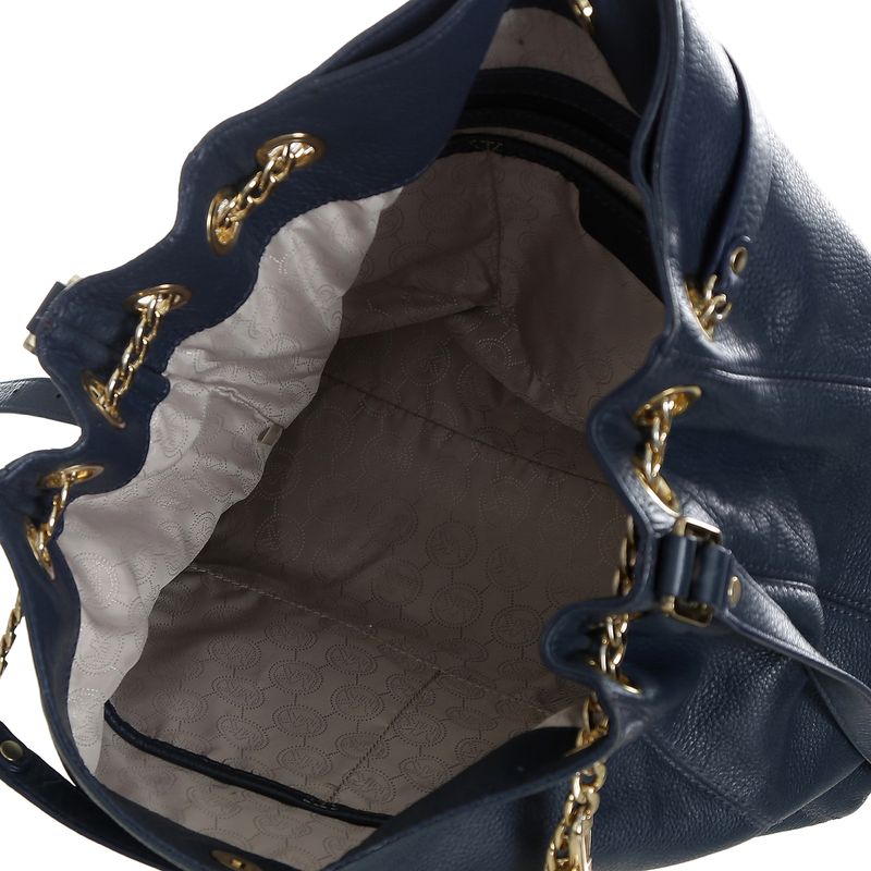 Bolsa-Michael-Kors-Correntes-e-Couro-Azul-Marinho-