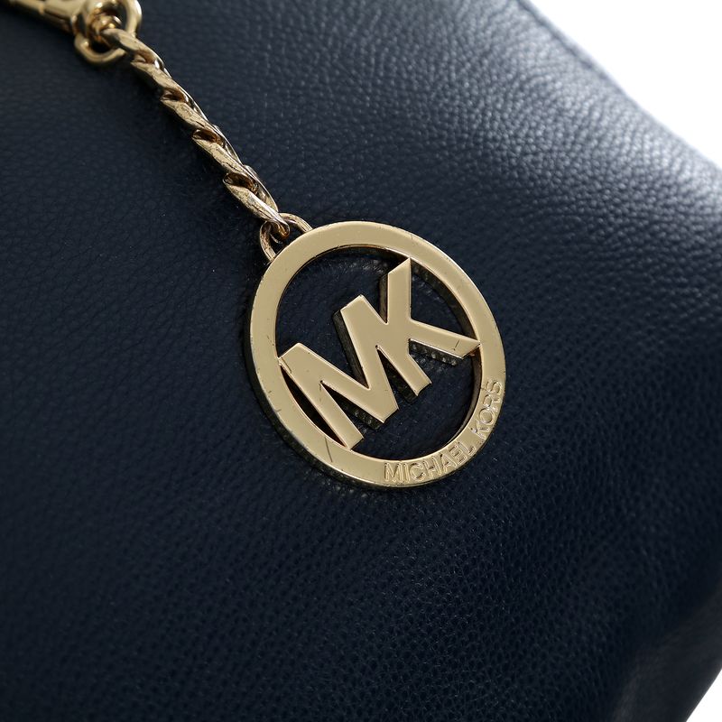 Bolsa-Michael-Kors-Correntes-e-Couro-Azul-Marinho-