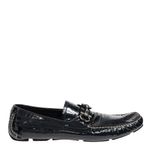 Mocassim-Salvatore-Ferragamo-Gancini-Verniz-Azul