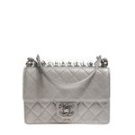 Bolsa-Chanel-Esferas-Mini-Transversal-Prateada