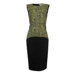 Vestido-Sportmax-Amarelo-e-Preto-