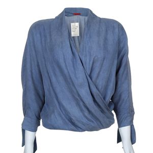 Blusa Carolina Herrera Azul