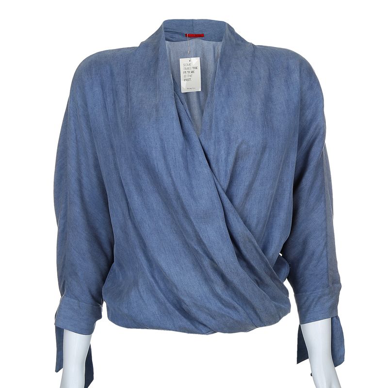 Blusa-Carolina-Herrera-Azul-