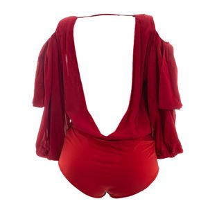 Body Cris Barros Angela Vermelho
