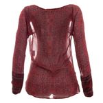 Blusa-Cris-Barros-Manga-Longa-Estampada-Vinho