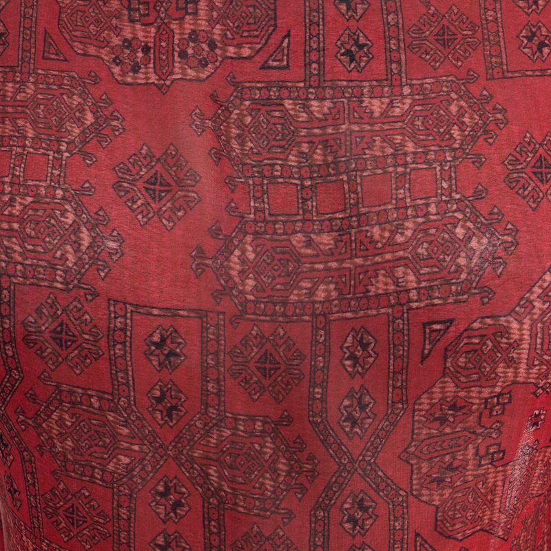 Blusa-Cris-Barros-Manga-Longa-Estampada-Vinho