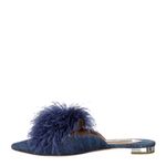 Mule-Aquazzura-Pom-Pom-Jeans-
