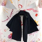 Vestido-Adriana-Degreas-Estampado-Laco-Preto