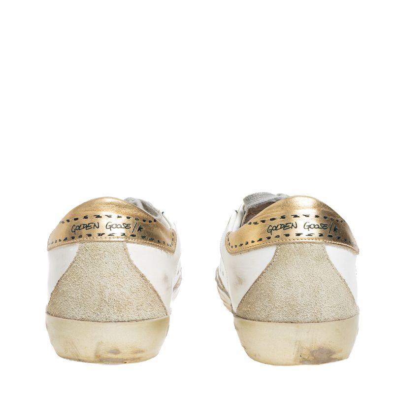 Tenis-Golden-Goose-Super-Star-Branco-e-Preto
