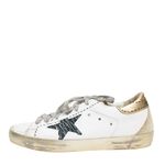 Tenis-Golden-Goose-Super-Star-Branco-e-Preto