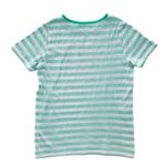 Camiseta-Burberry-Infantil-Listrada-Verde-e-Branca