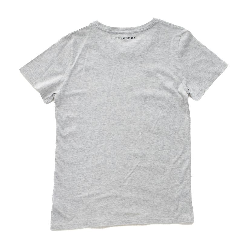 Camiseta-Burberry-Infantil-Estampa-Ponte-Cinza