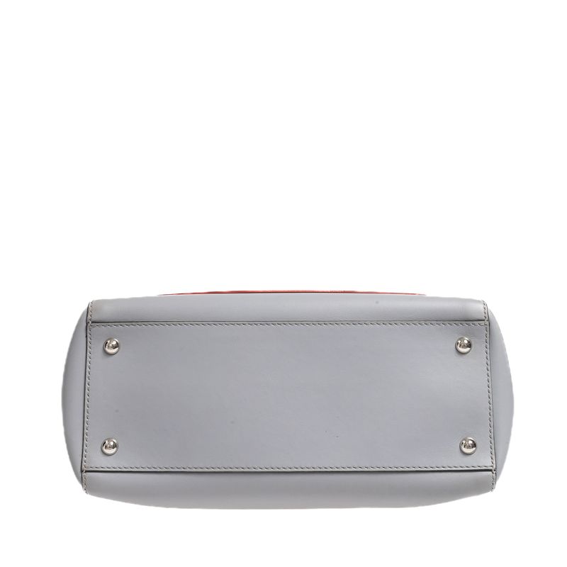 Bolsa-Fendi-By-The-Way-Media-Couro-Cinza-