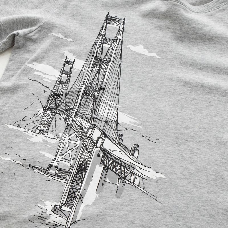 Camiseta-Burberry-Infantil-Estampa-Ponte-Cinza