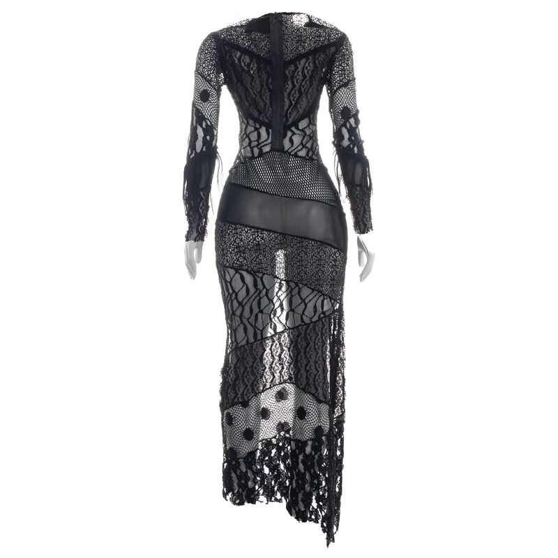 Vestido-Helo-Rocha-Longo-Renda-Preto