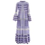 Vestido-Dodo-Bar-Or-Longo-Xadrez-Lilas