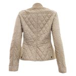 Casaco-Burberry-Matelasse-Bege