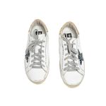 Tenis-Golden-Goose-Super-Star-Branco-e-Preto