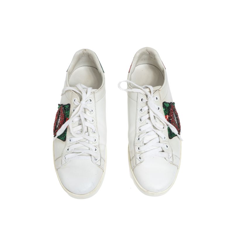 Tenis-Gucci-Ace-Aplicacao-Boca