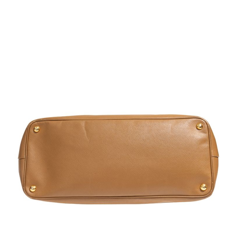 Bolsa-Prada-Tote-Saffiano-Caramelo