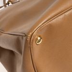 Bolsa-Prada-Tote-Saffiano-Caramelo