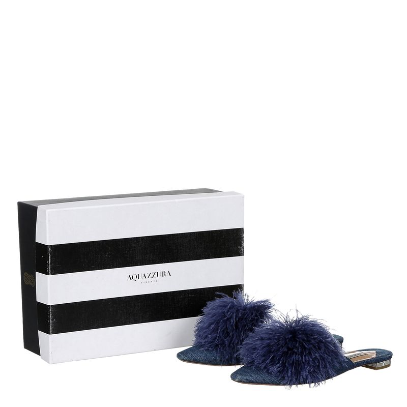 Mule-Aquazzura-Pom-Pom-Jeans-