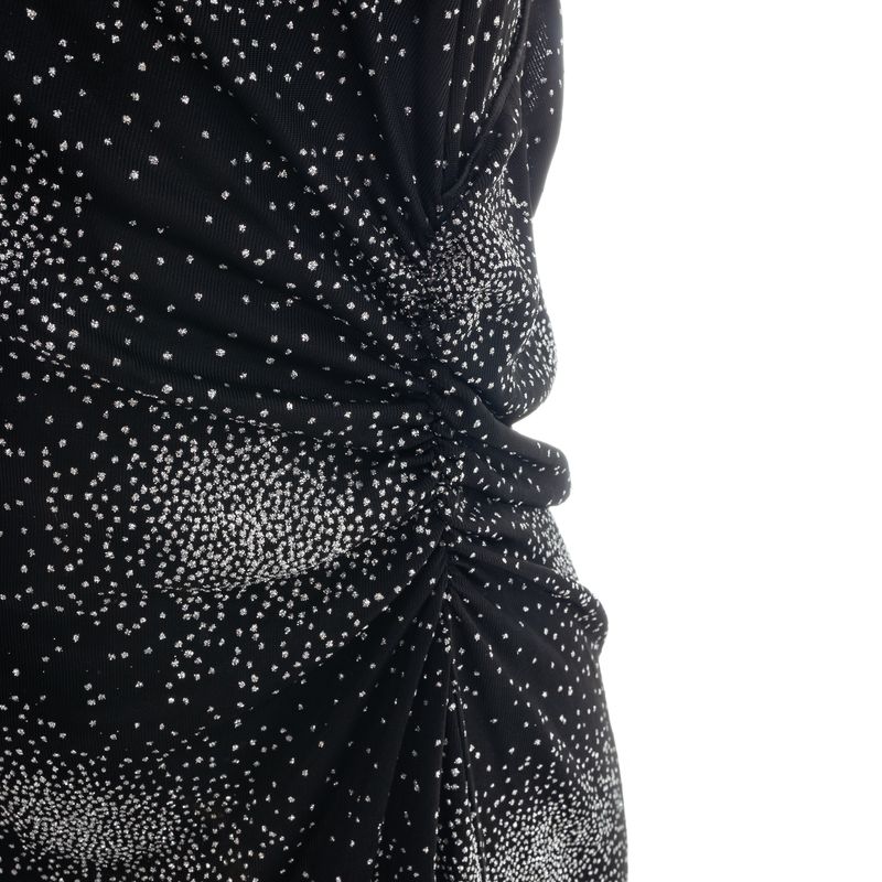 Vestido-Armani-Collezioni-Preto-com-Brilho