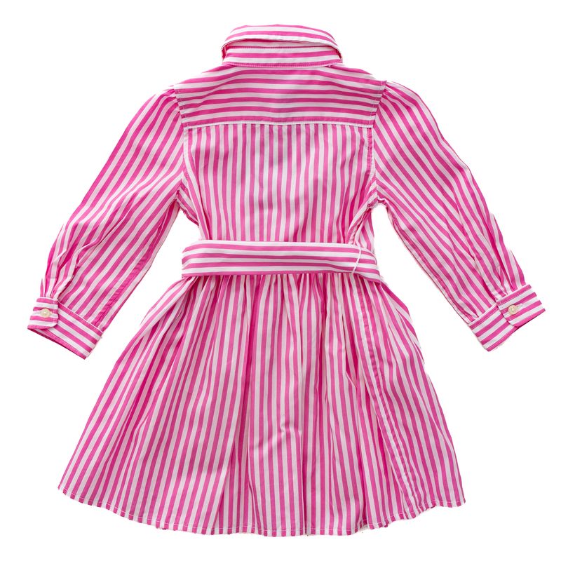 Vestido-Ralph-Lauren-Infantil-Algodao-Listrado-Rosa-e-Branco