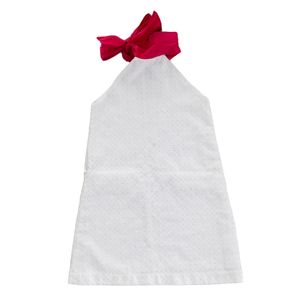 Vestido Paola Bimbi Infantil Branco e Rosa